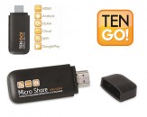 Receptor Wifi Multimedia Ten-Go MicroShare