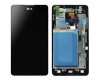 Pantalla Completa con Marco LG Optimus G (E975/E973) - Negro