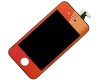 Pantalla Completa iPhone 4 - Rojo Metalizado