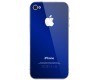 Cristal + Marco Trasero para iPhone 4 - Azul Espejo