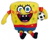 Peluche Bob Esponja Equipación Futbol 1 16cm