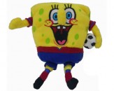 Peluche Bob Esponja Equipación Futbol 2 16cm