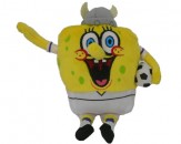 Peluche Bob Esponja Equipación Futbol 3 16cm