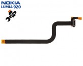 Reparación Cable Flexible Conector Carga/Micrófono Nokia Lumia 920 - Negro